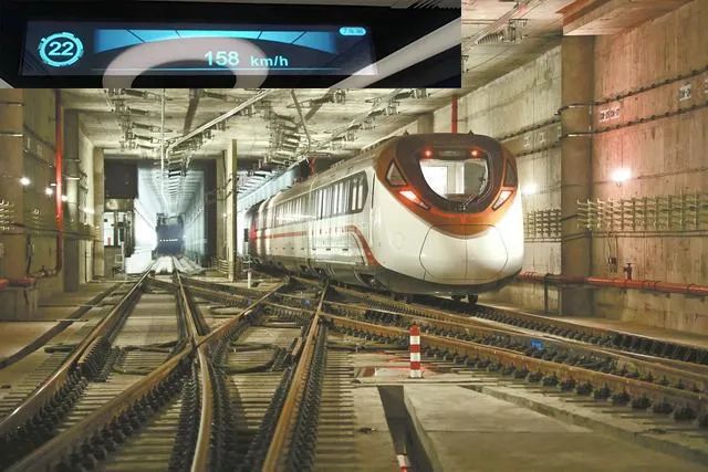 “最快地铁道岔”助力广州地铁刷新国内地铁运营最高速度记录